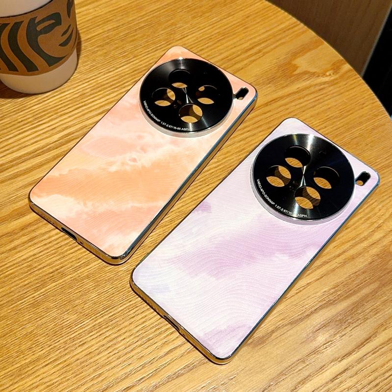 For VIVO X200 X200 Pro X200 ProMini Plating Watercolor Brilliant Texture Drop Resistant Fingerprint Phone Case