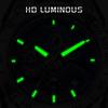 LIGE Men's Watch Multifunction Sub-Dial Silicone Strap Men's Quartz Watches