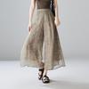 SOFSIL Retro Print Wide-Leg Cropped Pants