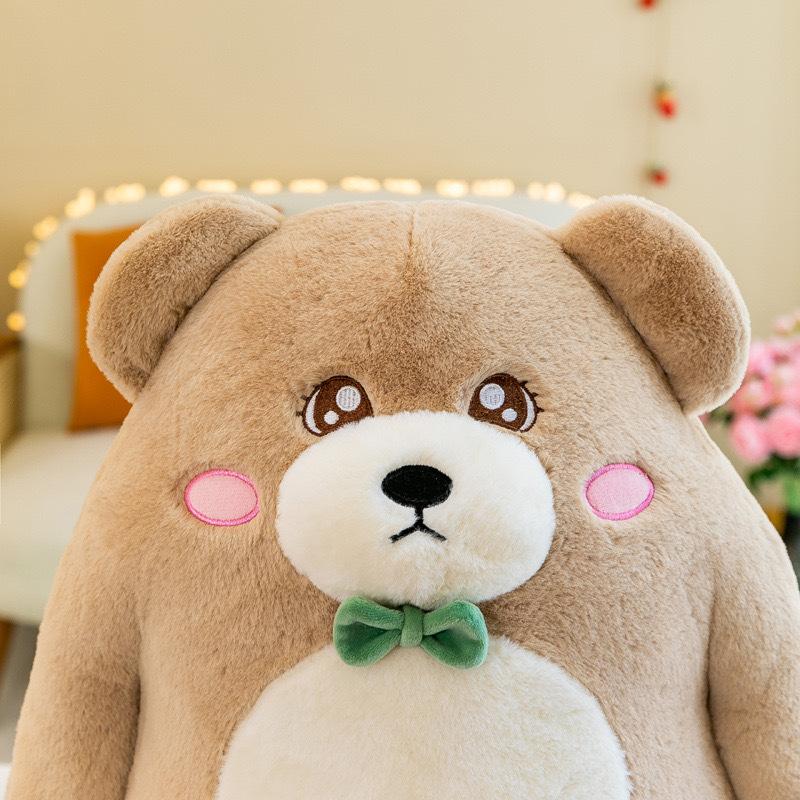 Cute Bear Doll Bow Tie Bear Teddy Bear Plush Toy Hug Bear