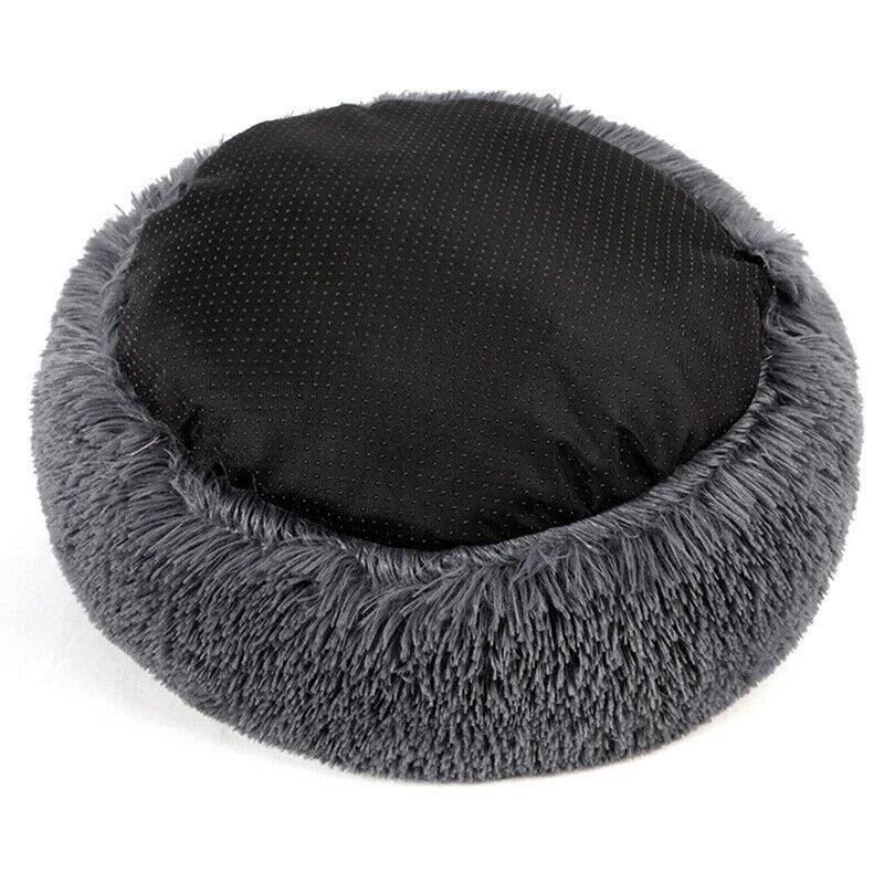 Super Soft Long Plush Pet Furniture Dogs House Cat's Beds Plush Pet Bed Round Mat for Small Medium Pet Accessories