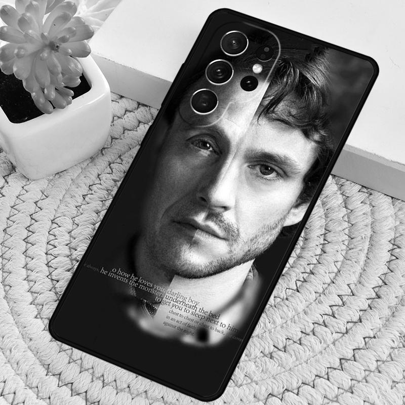 Hannibal TV Series Silicone Phone Case For Samsung Galaxy note 10 pro S26 S25 S24 S23 S22 S21 Plus S25Ultra Capa Cover