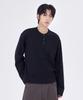 GLW Steady Waffle Crop Henley Neck T-Shirt Black
