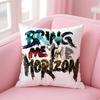 b-Bring Me The Horizon Cushion Cover Comfortable Reversible Pillow Cover Ideal for Car Sofa Bedroom & Beyond