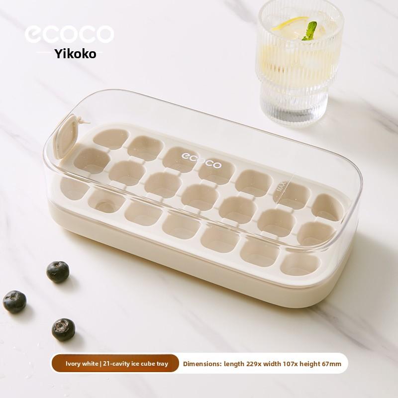 Press-type Silicone Ice Tray Mold Household Small Freezing Ice Cube Mold Easy Release Ice Cube Tray