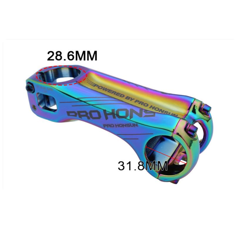 Stem Mountain Bike -17 grade Tija din aliaj de aluminiu 70mm/ 90mm Tija cu unghi negativ