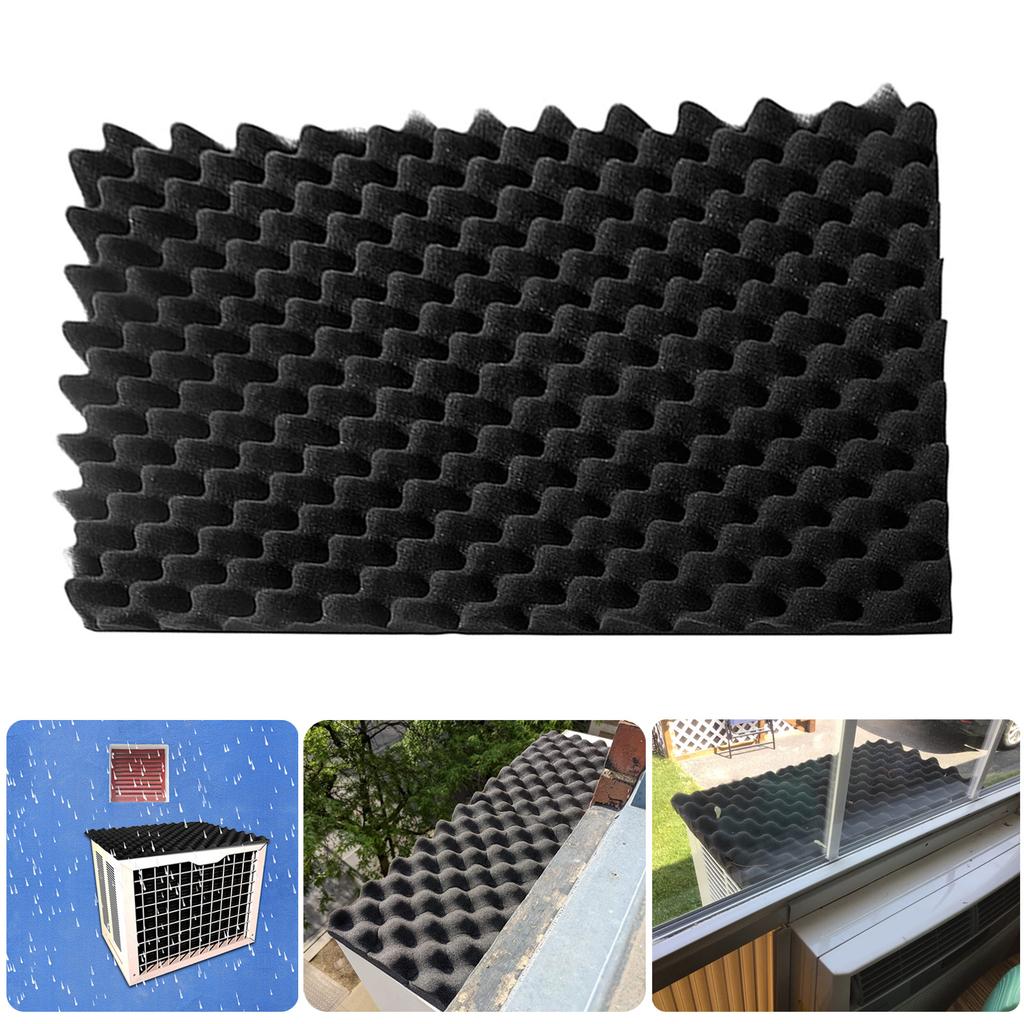 Window Air Conditioner Drip Cushion Removable Magnetic Air Conditioner Top Pad Rain Cover for Stop Dropping Noise