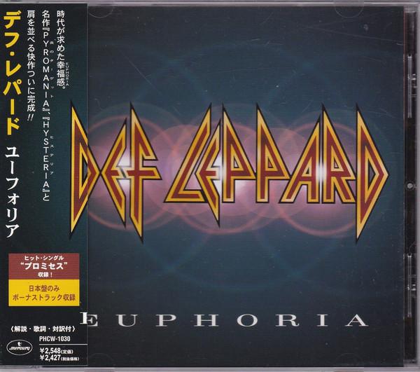 

CD DEF LEPPARD - Euphoria PHCW1030 MERCURY 1999 Японія Обі Рок
