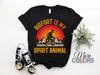 Bigfoot Is My Spirit Animal Vintage T-Shirt, Undefeated Hide And Seek Champion Tees, Sasquatch Yeti, Bigfoot Believe Festival Lover Gift,