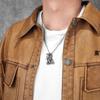 Vintage Retro Captain Mermaid Pendant Necklace Chain Unisex Men Women Fashion Gothic Amulet Talisman Jewelry Party Gift