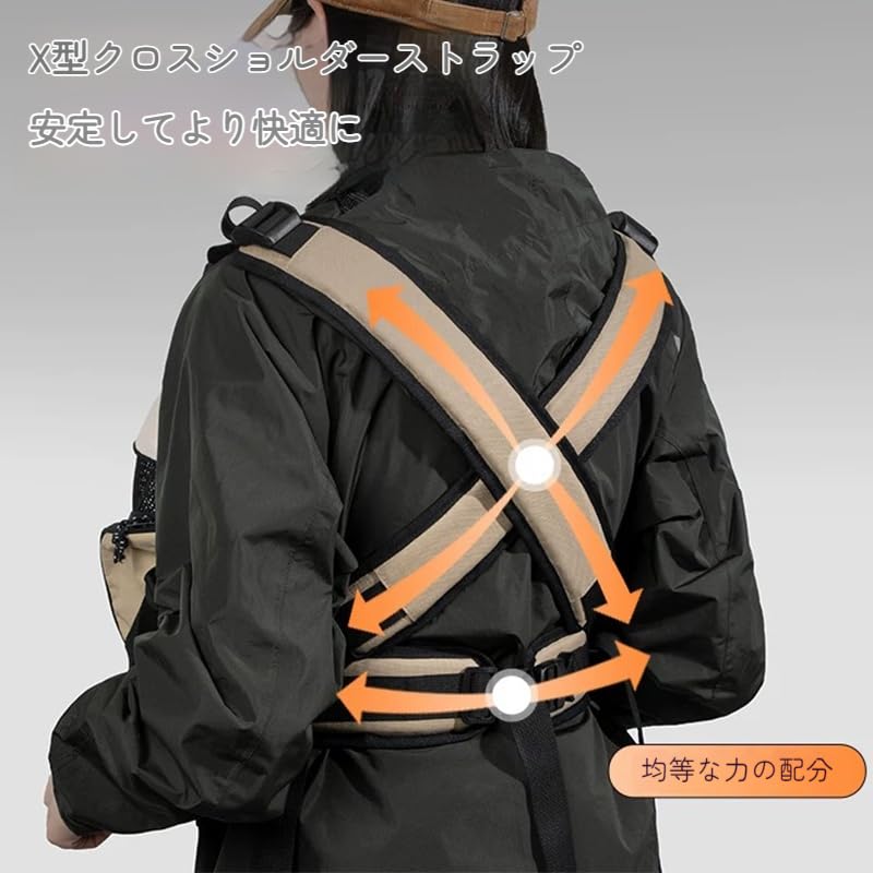 Dog and Cat Pet Sling Carrier Front Carry Pet Backpack with Adjustable Shoulder Breathable Frees Up Waterproof Nylon Ergonomic Easy To White Bag,