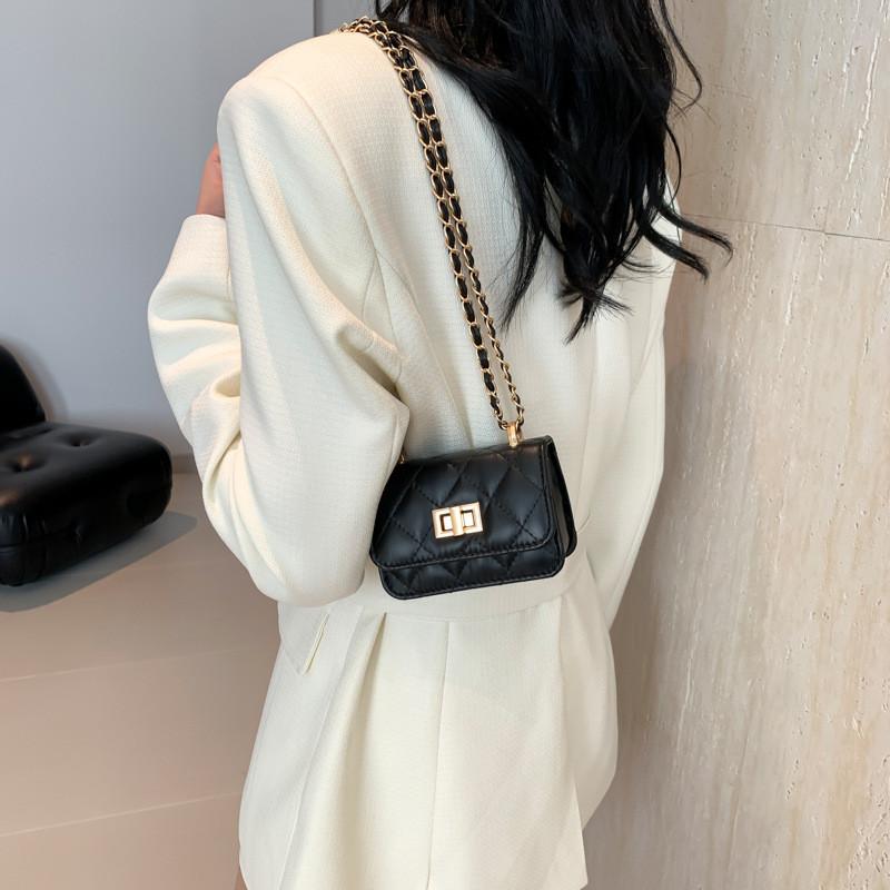 Chic Vintage Womens Shoulder Bag Trendy Casual Spring Season Small Square Bag