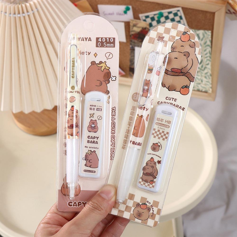 Capybara Automatic Pencil Animal Propelling Pencil Kids Gift Mechanical Pencil  Students Prize