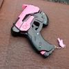 Real Size D.Va Pistol Gun Weapon Hana Song Overwatch Cosplay tracer Rubber DVA Gun Model Game Peripheral Kid Toy Anime Gift
