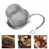 2Pcs Tea Ball Infuser Stainless Steel Spice Ball Strainer Mesh Tea Filter Herbal Infusion Leaf Tea Infuser Diffuser Accessories