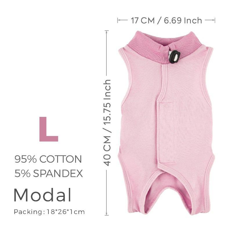 

Cross-border Pure Cotton Breathable Cat Surgical Suit - Comfortable, Anti-licking Post-op Pet Sterilization Attire Cross-border Modal Pearl Bag