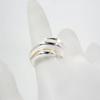 [Used] TIFFANY 925/750 Twisted Ring / Size 10 / j69-3