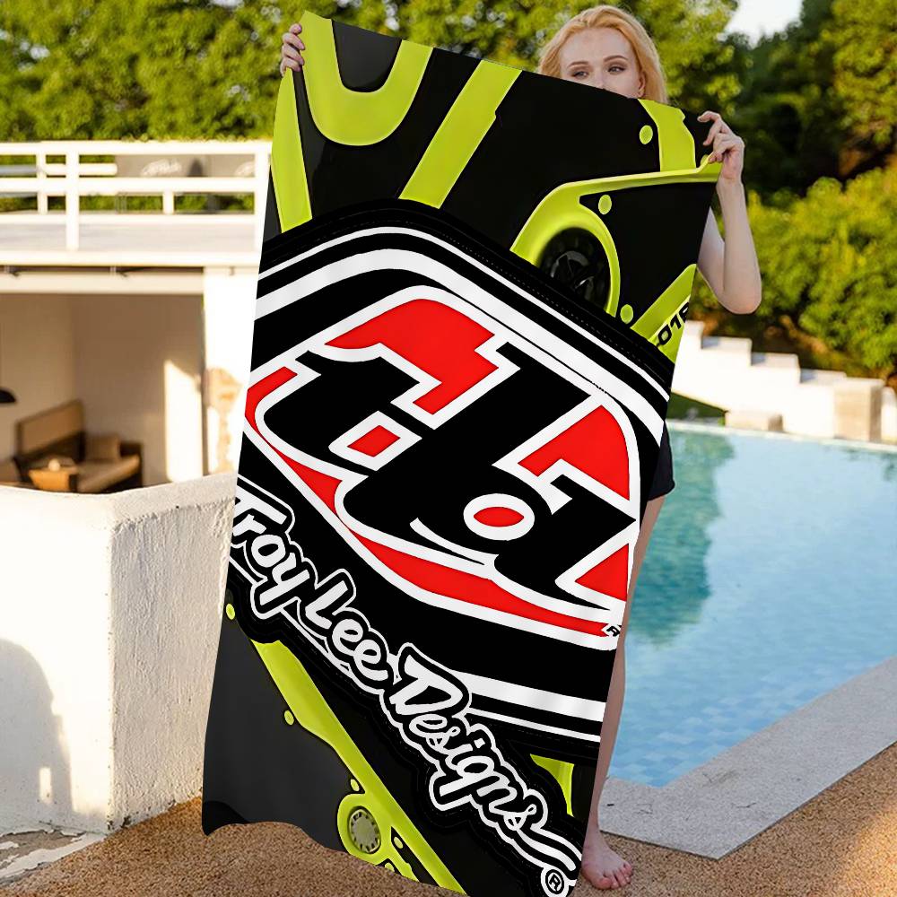 T-Troy L-LeeS Designs Microfiber Blanket Quick Drying Beach Towels Oversized Printing Super Absorbent Pool Towel Blanket