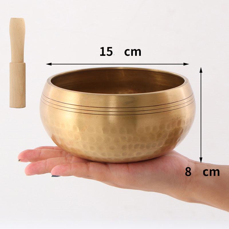 Nepal Buddha Sound Tibetan Singing Bowl - Copper Meditation and Yoga Chime