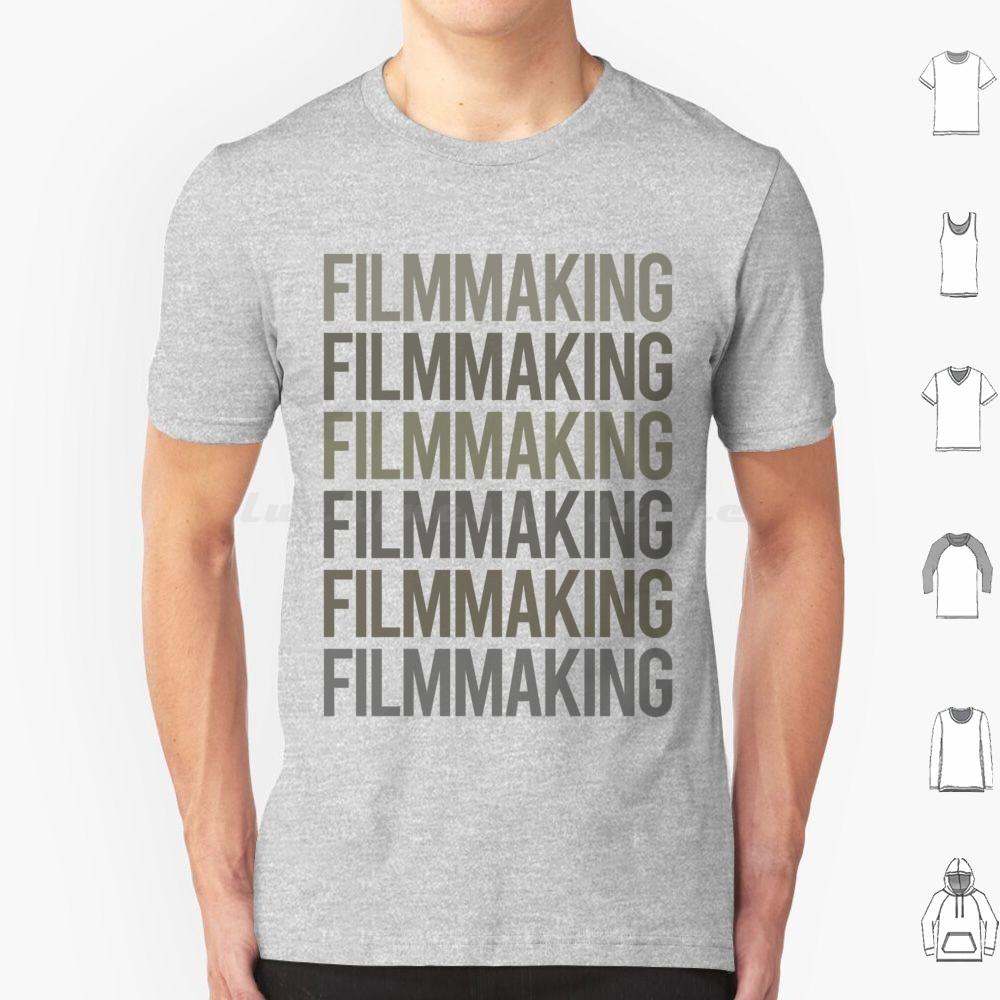 Arte em Texto Cinza Filmmaking Cinegrafista Filmagem Camiseta Masculina Feminina Infantil 6xl Arte em Texto Cinza Filmmaking Filmagem Cinegrafista