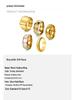 Modisches Titanium-Edelstahl-Ringset für Herren - Mehrere Stile und personalisiertes Design