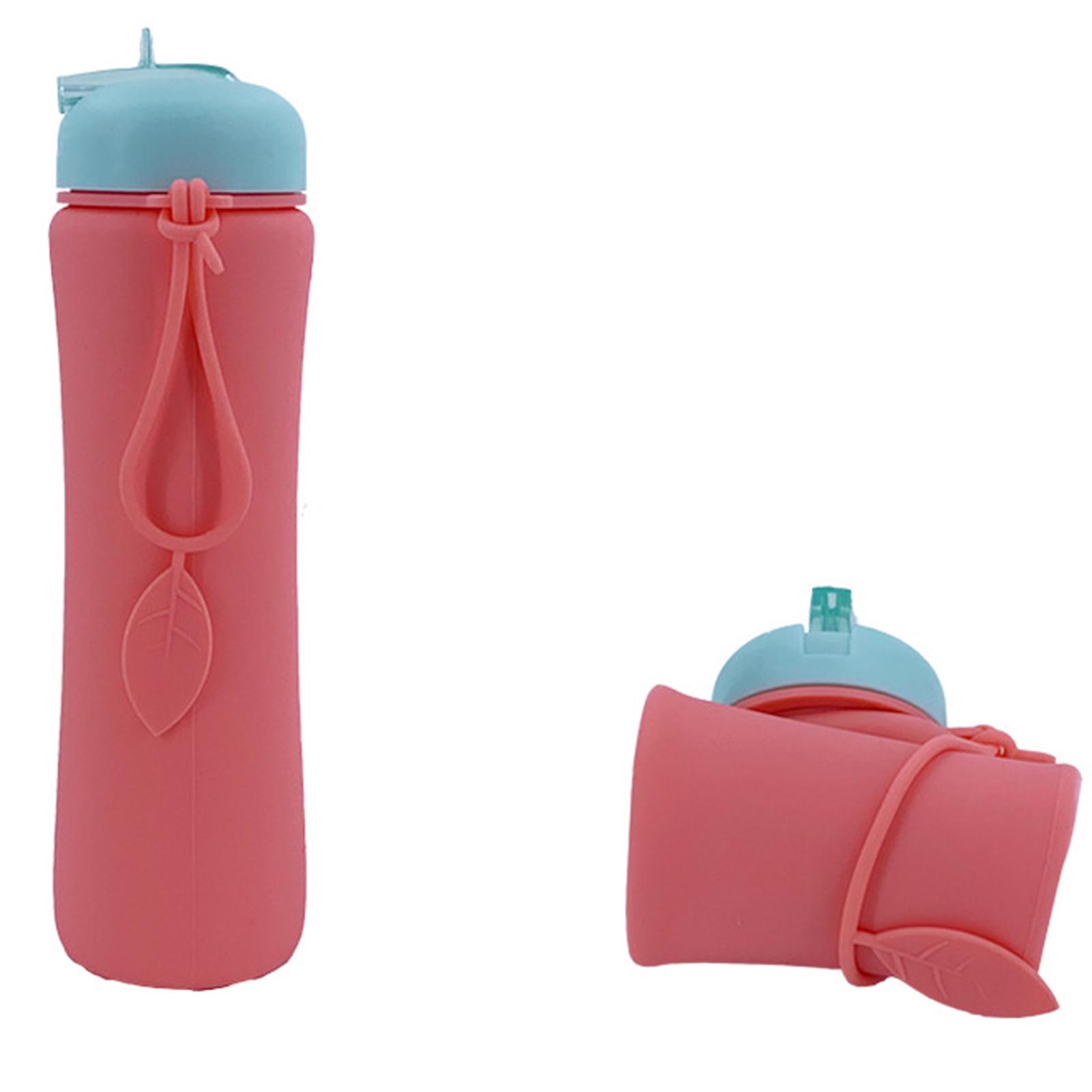 

Collapsible Water Bottle With Time Markings Outdoor Activities Soft Water Bottle Running Hiking