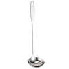 Fánshùn 201 Stainless Steel Polished Flat Handle Soup Spoon