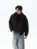 Men's Trendy Stand Collar Fake Two-Piece Workwear Jacket - 2026 Spring/Autumn Collection
