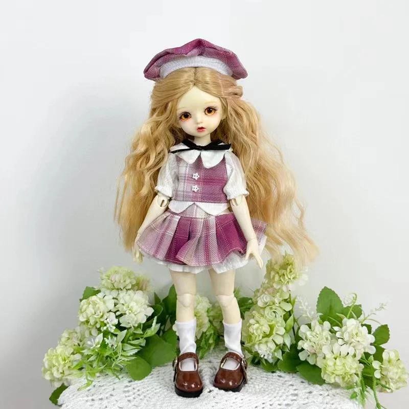 

30cm Doll Clown Suit 1/6 BJD Doll Fashion Casual Dress Set Girl Toy Gift Doll Accessories