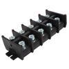 5Pcs Barrier Terminal Strip Block High Toughness Good Electrical Conductivity Simple Operation Rail Base Screw Connector