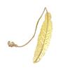 Creative Design Aesthetic Brass Bookmark for Book Retro Leaf Metal Book Tab with Pendant Set Cute Student Supplies Teacher Gift