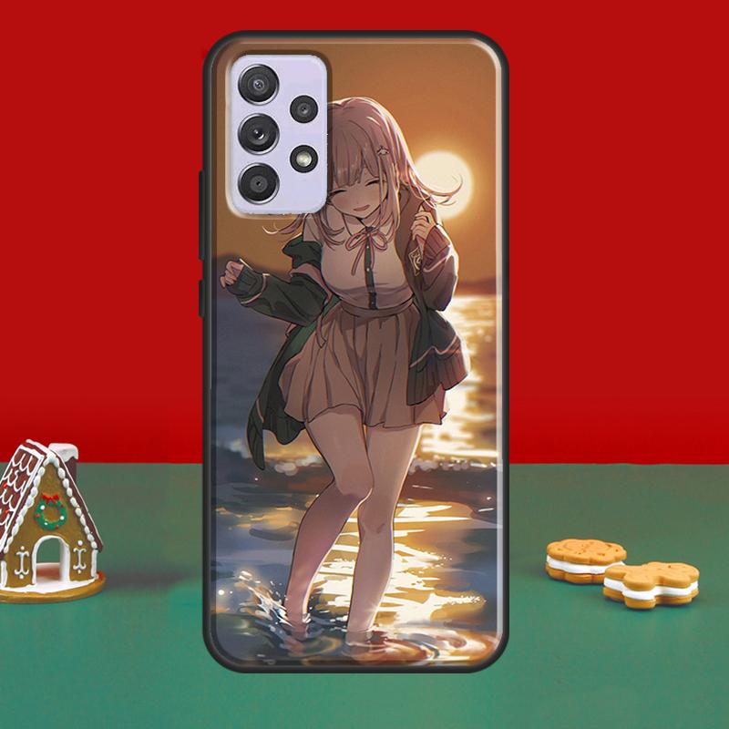 Chiaki Nanami Danganronpa Anime Case For Samsung A52S A12 A32 A42 A52 A72 A51 A71 A31 A11 A40 A50 A70 A21S Phone Cover