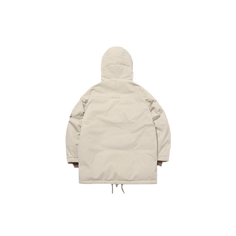 Li Ning Badfive Changan Youth Sports Down Jacket Unisex Outerwear Yellow Gray AYMQ561-1