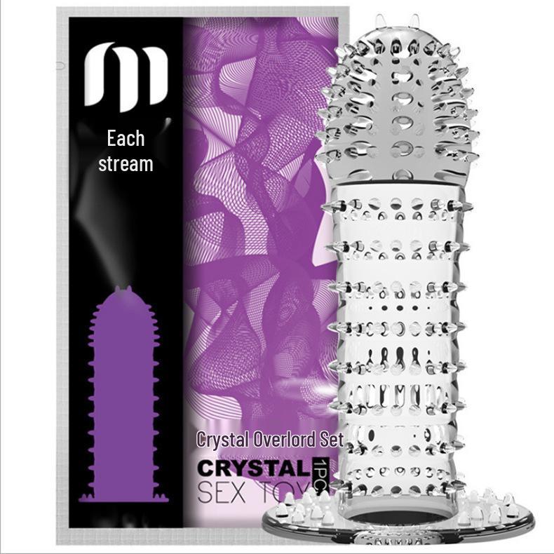 Mingliu Ultra Thin Long-Lasting Dotted Condoms with Hyaluronic Acid - 10 Pack