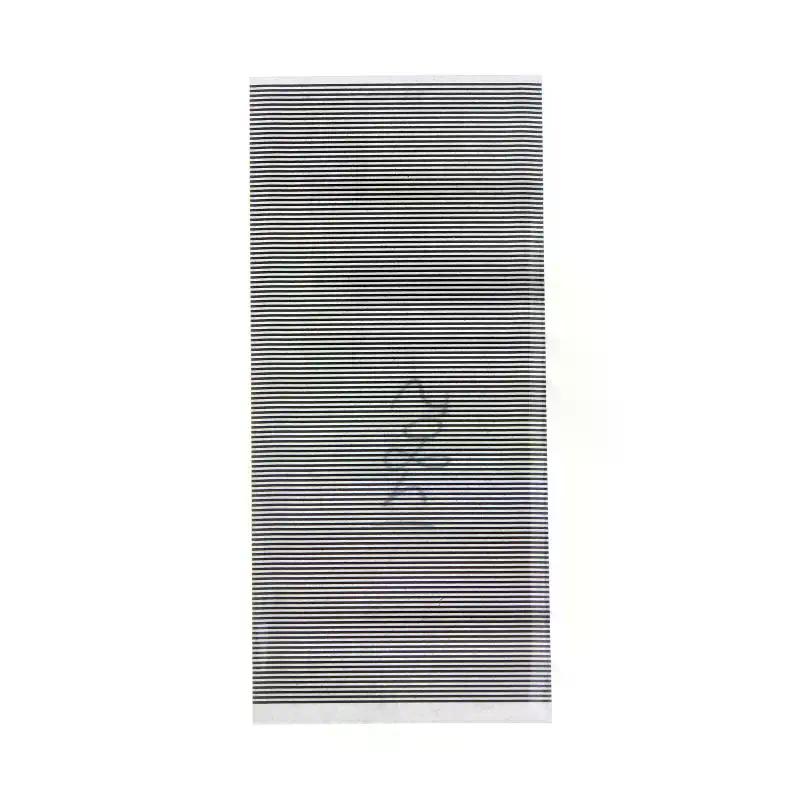 Zebra Line Conductive Paper Flat Wire - 0.4/0.5/0.6/2.54mm Pitch for LCD Screen Calculator Electronic Scale Connection