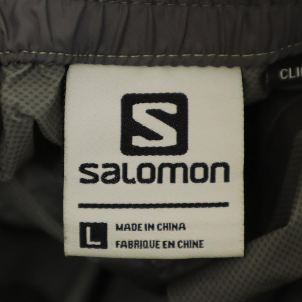 SALOMON Rain Pants L Yellowish Green Men's Used