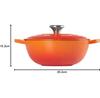 Кастрюля Le Creuset Signature La Marmite 24cm oven red 3.1l (21114240900430)