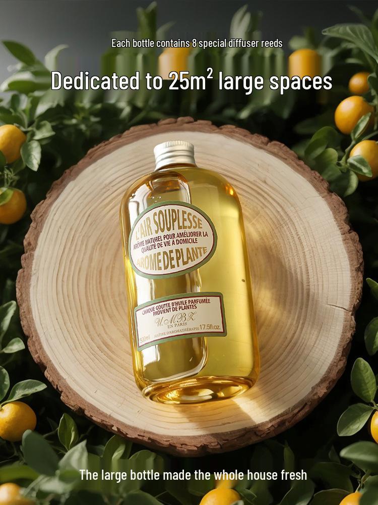 Green Lemon Basil Citrus Aromatherapy Refill for Flameless Car Diffuser & Bedroom