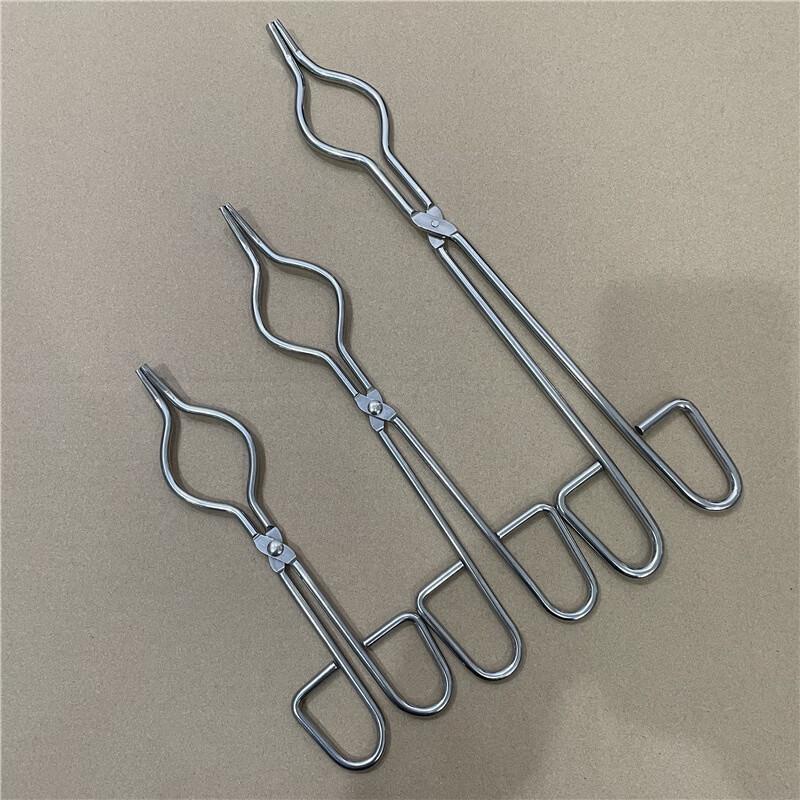 Stainless Steel Laboratory Crucible Tongs