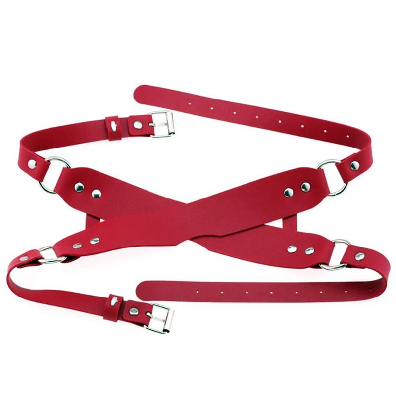 Adult Game Sexy Toys For Men Women Bondage Adjustable Handcuffs Ankle Straps Fetish No Vibrator Erotic Accessories Sex Shop