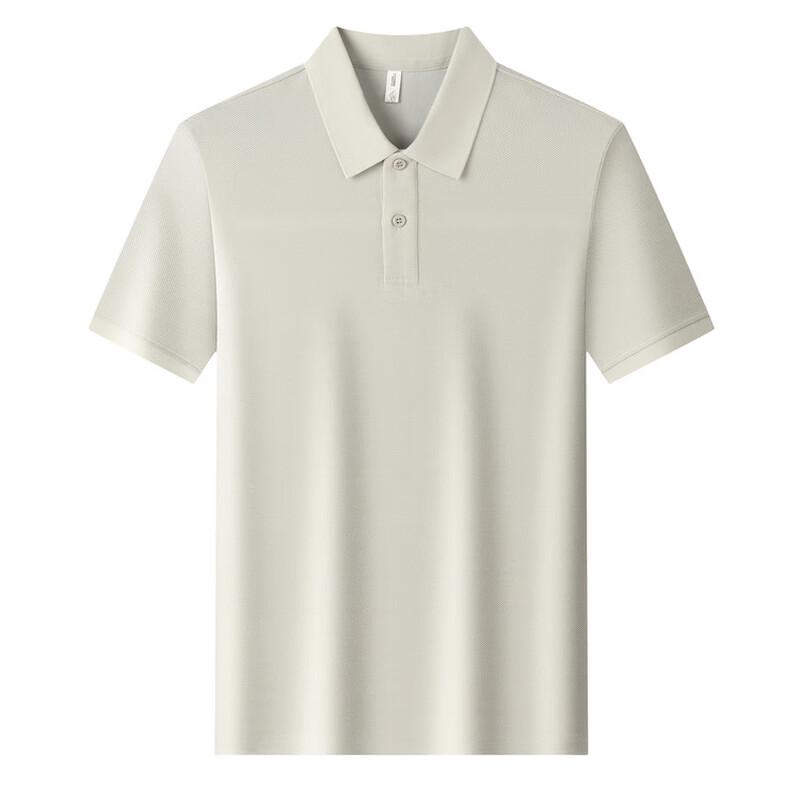 ROMON Men's 2026 Summer Heavyweight Pique Polo Shirt