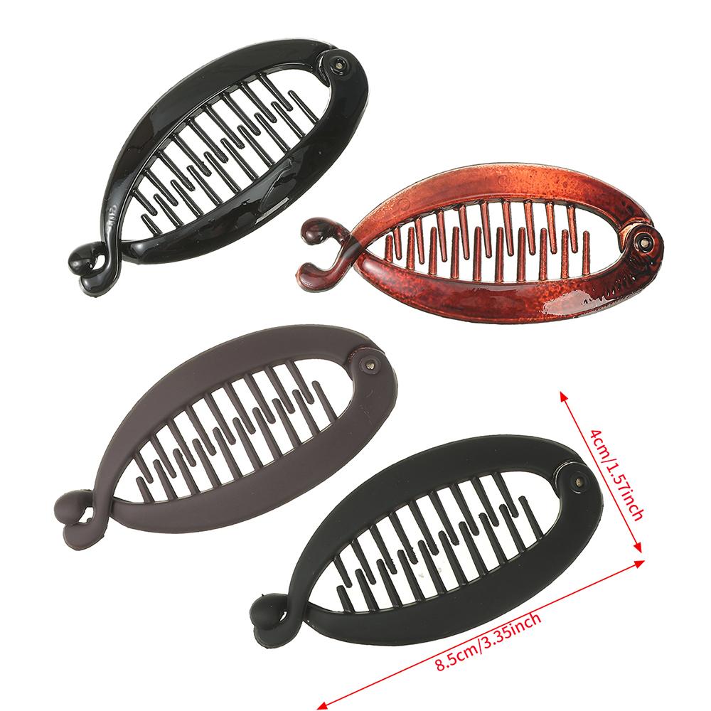 10Pcs/Set Hair Claw Clip Hair Clip For Girls Clincher Combs Barrettes Hairpin Fishtail Clip Hair Accessories