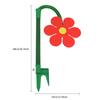 Crazy Spin Sprinkler Flower Shape Dancing Daisy Sprinklers 720 Rotating Water Spray  For Yard Lawn Watering Garden Decor