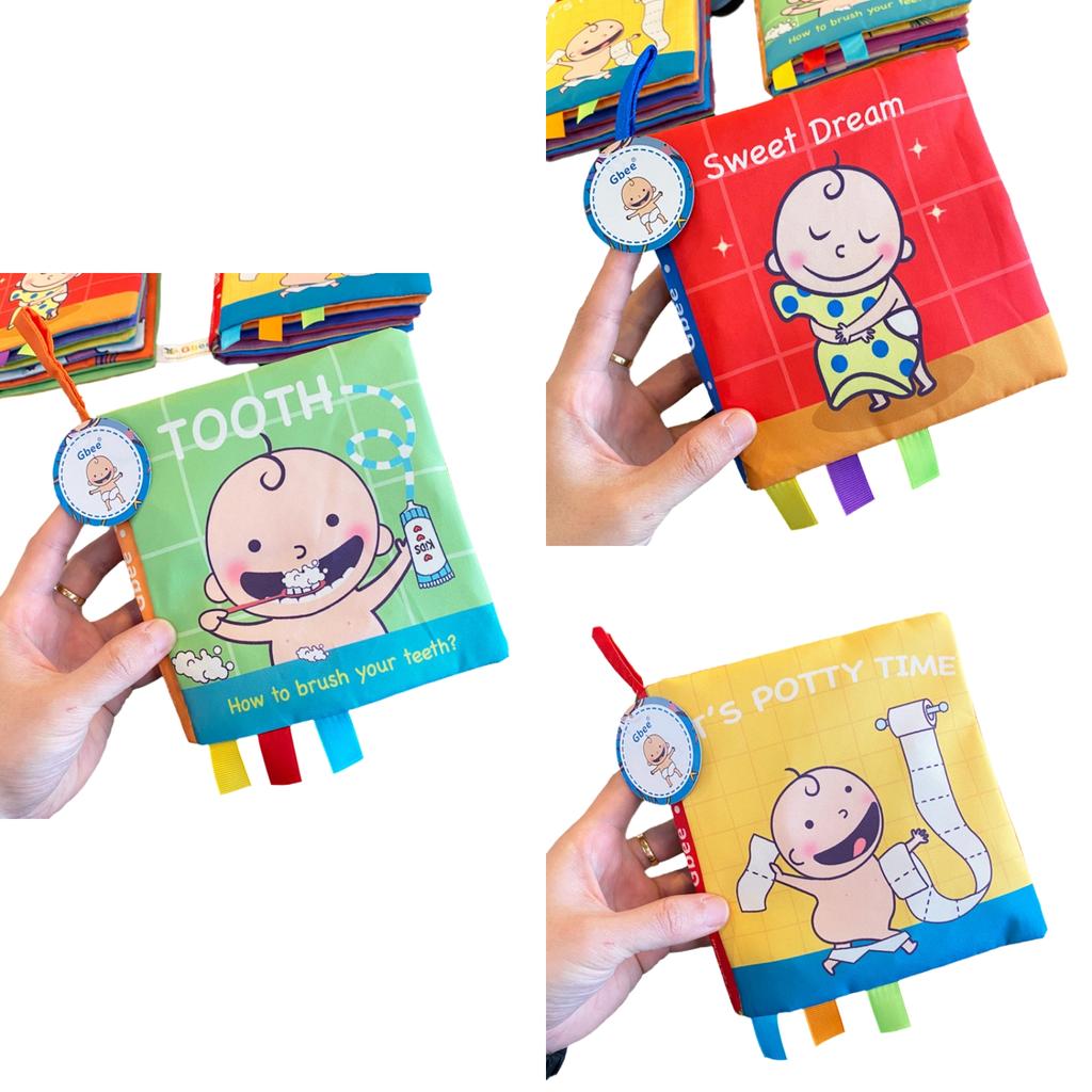 Books Soft Cloth Infant Toys Cognitive Early Educational Supplies Development