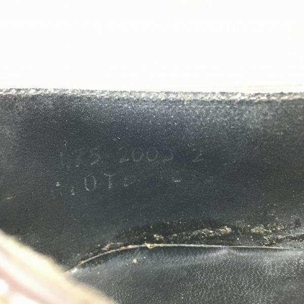 Vintage 1980s Randcraft Handmade U-Tip Goodyear Business Shoes Brown size 25.5-26.5 Men's(USED)