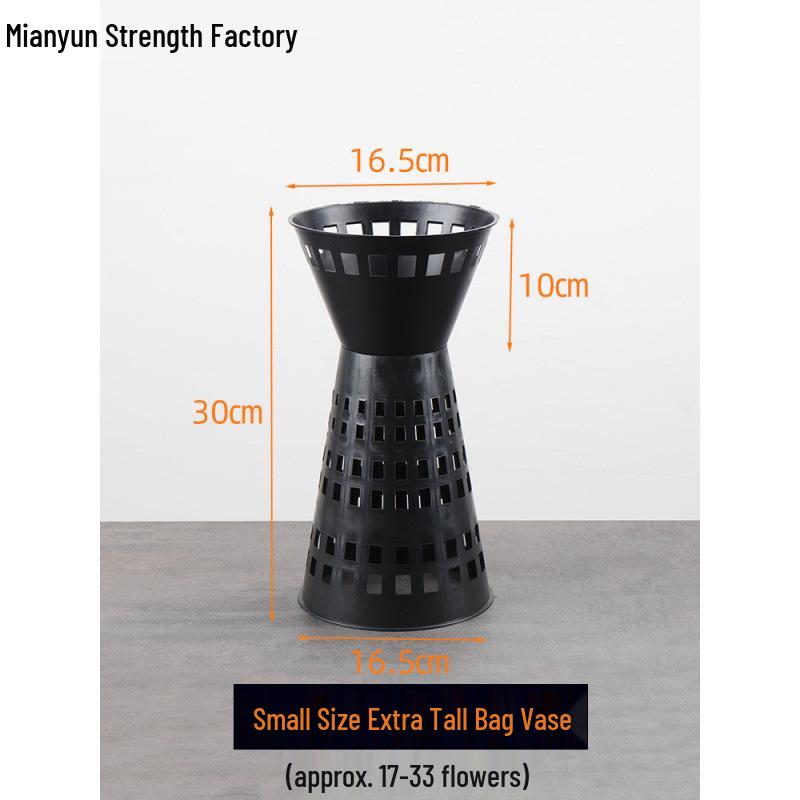 Compact Heightened Flower Arrangement Holder - Bouquet Arrow Tube Floral Liner