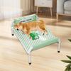 Elevated Dog Bed Pet Metal Frame Hammock Raised Cot for Puppy Kitten Cats Dogs