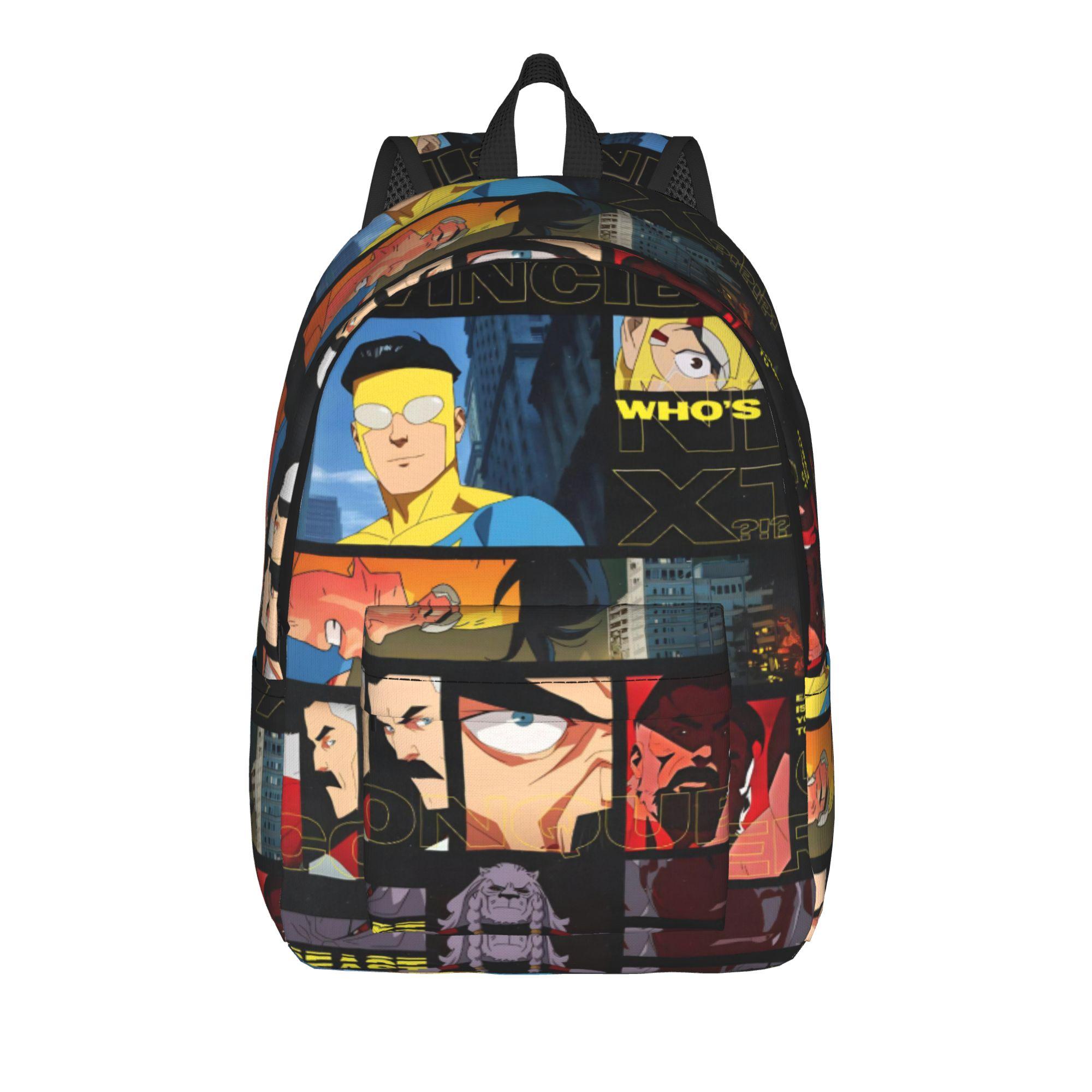 Invincibles Comic Backpack for Men Women