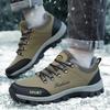 High Quality Men's Snow Boots Fashion Waterproof Casual Sneaker Plus Cotton Warm Hiking Shoes Outdoor Work Shoes for Men Boots