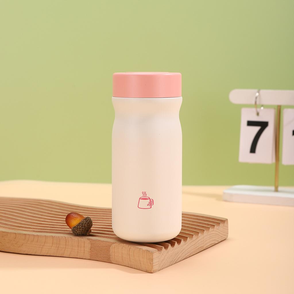 Creative 316 Stainless Steel Thermos Cup Student Portable Small Pocket Cup Car Outdoor Small Fresh Children's Water Cup